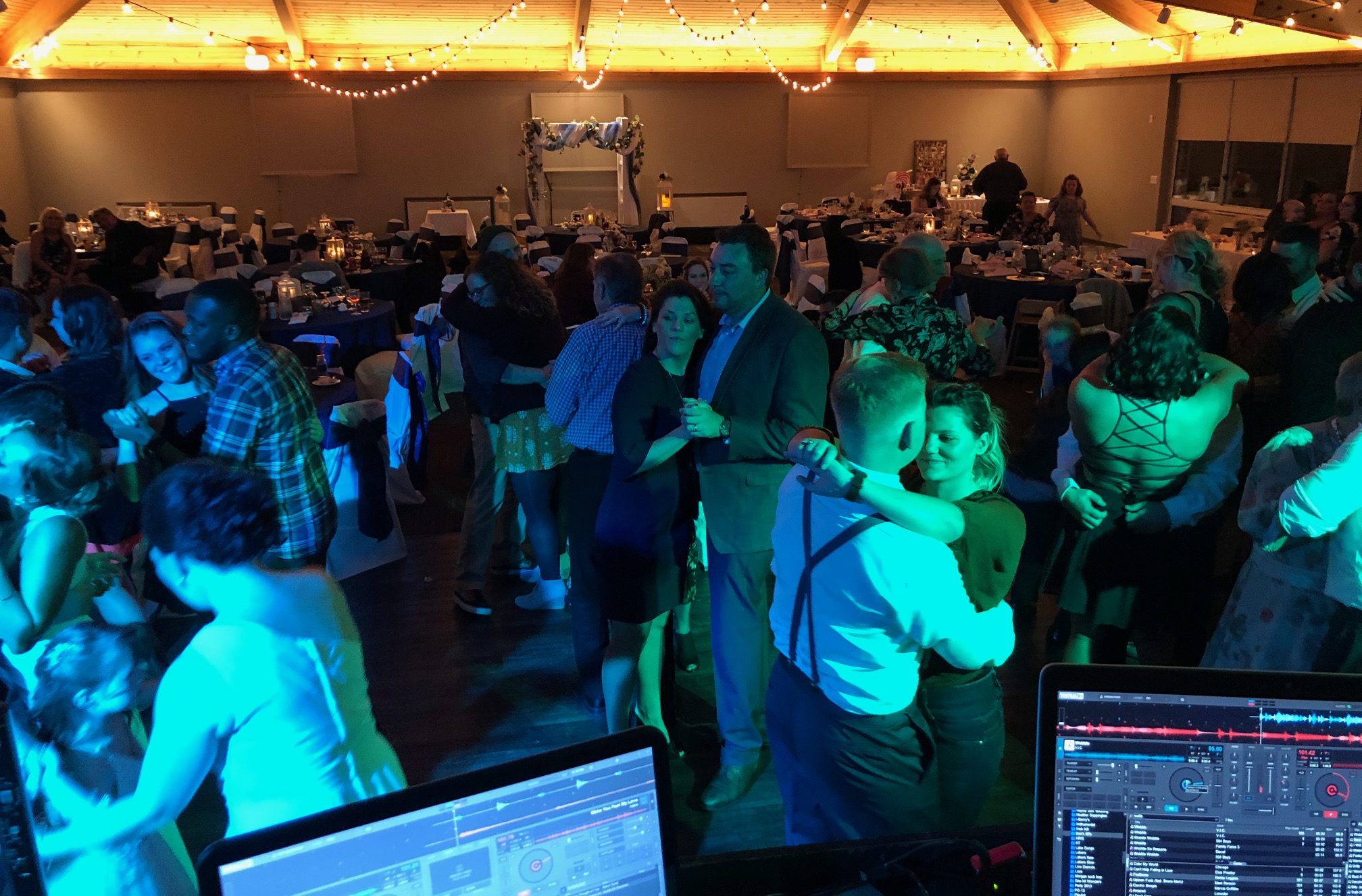 Wedding reception Party with Dj Kyle.